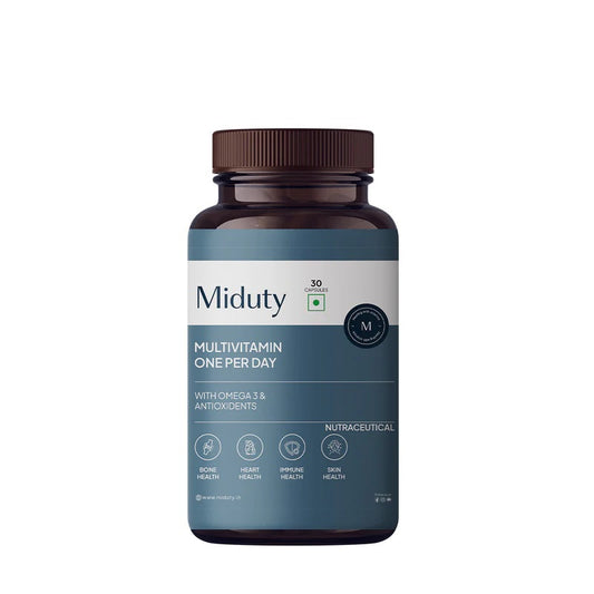 Miduty by Palak Notes Multivitamin One Per Day Capsules -30 Caps