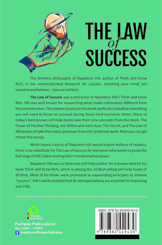 The Law Of Success In Sixteen Lessons ( Paparback )