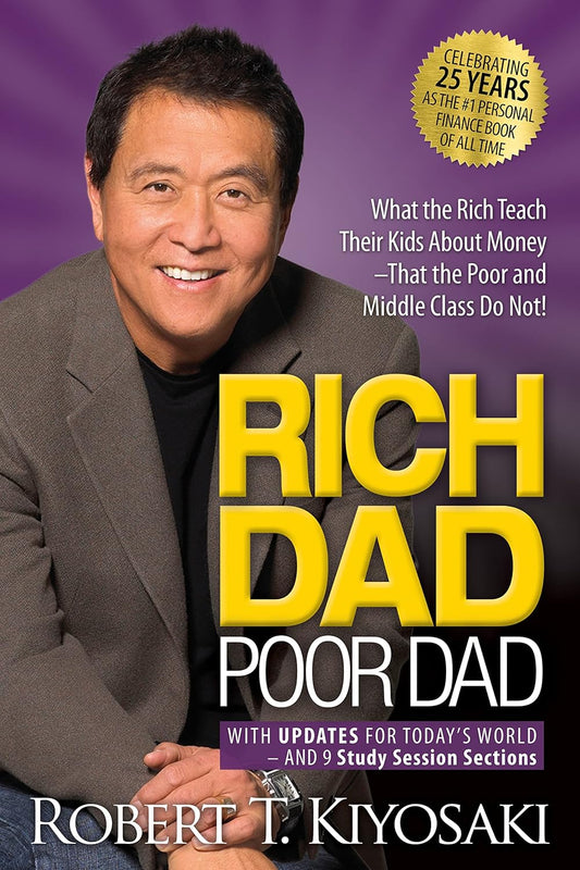 4 Book Set Rich Dad Poor Dad, The Psychology of Money, Atomic Habits+ Ikigai PB