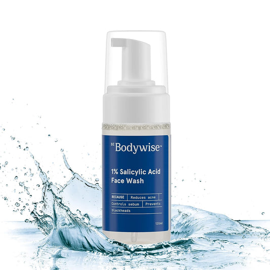 BeBodywise 1% Salicylic Acid Face Wash -120 ml