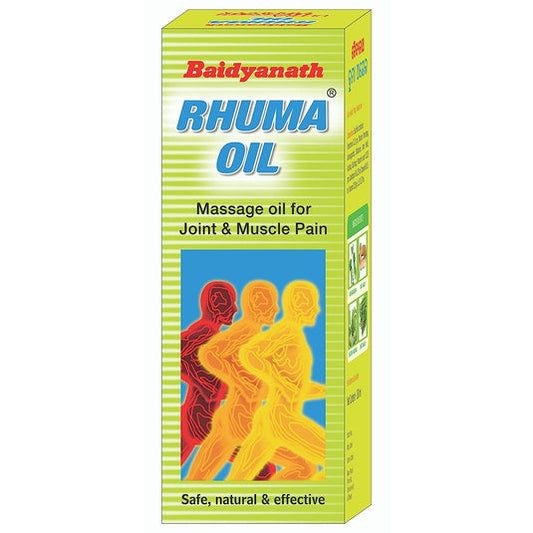 Baidyanath Vansaar Rhuma Massage Oil for Muscle & Joints Pain - 50 ml