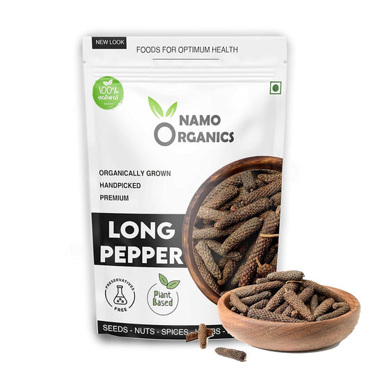 Namo Organics Whole Long Pepper  - 75 Gm