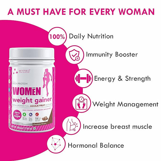 My Pro Sport Nutrition High Protein Women Weight Gainer - Chocolate Flavor