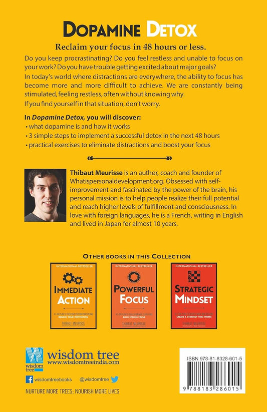 Dopamine Detox -Paperback book