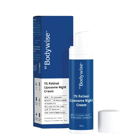 BeBodywise 1% Retinol Liposome Night Cream -50 gm