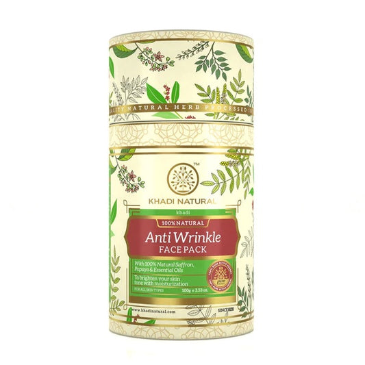 Khadi Natural Anti Wrinkle Face Pack, 100gm