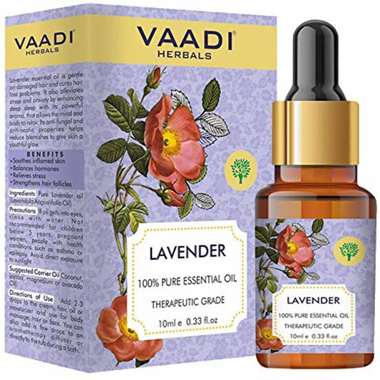 Vaadi Herbals Lavender Oil Therapeutic Grade -10 ML