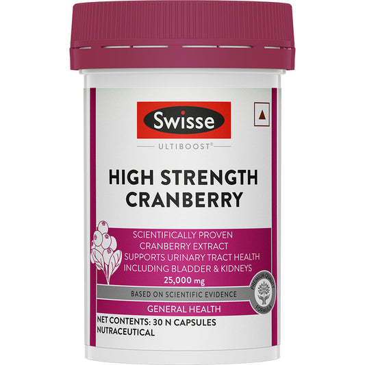 Swisse High Strength Cranberry - 30 Capsules