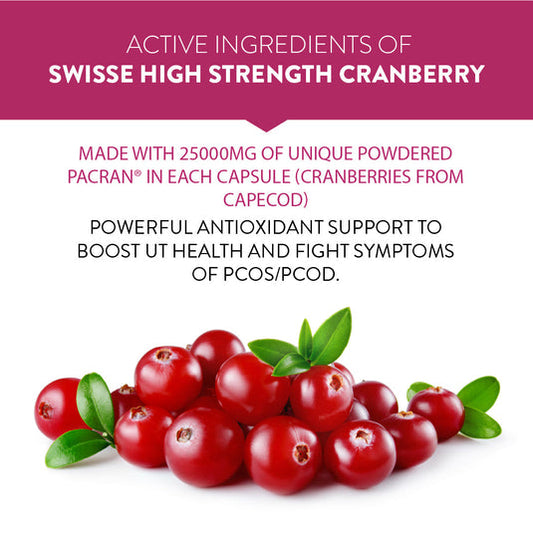 Swisse High Strength Cranberry - 30 Capsules