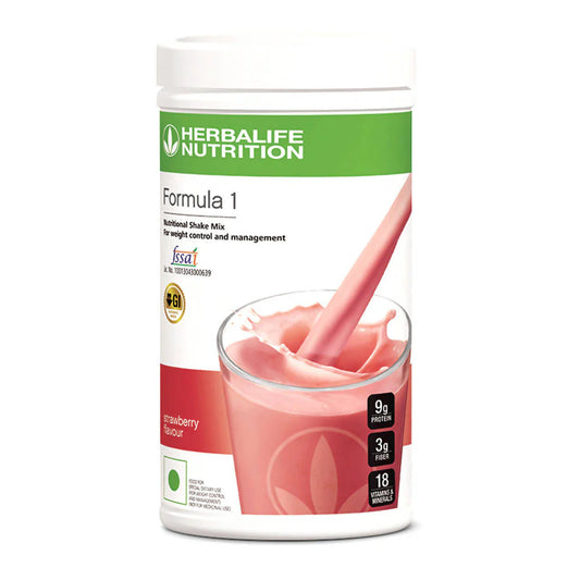 Herbalife Nutrition Formula 1 Nutritional Shake Mix Strawberry Flavour - 500g