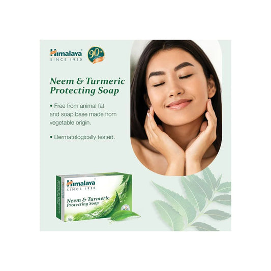 Himalaya Herbals Neem and Turmeric Soap -75 gm - Pack of 1