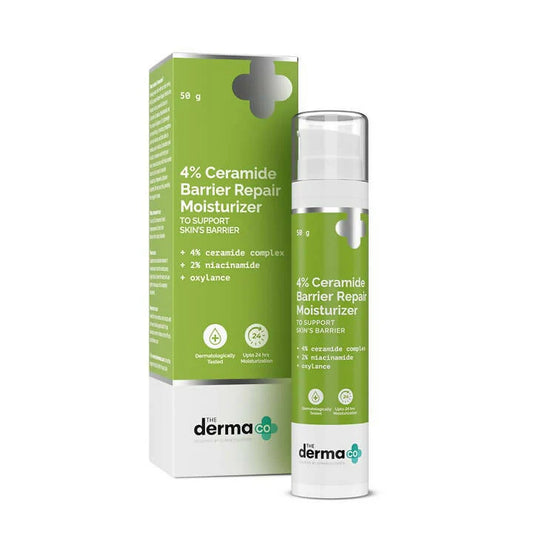 The Derma Co 4% Ceramide Barrier Repair Moisturizer -50 gm