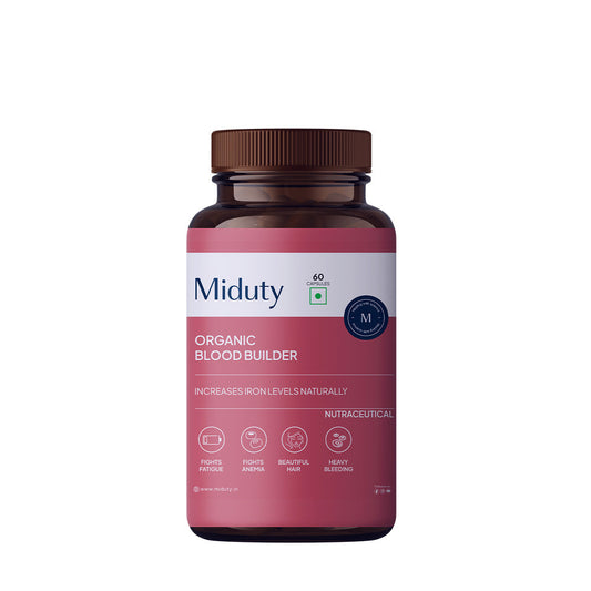 Miduty By Palak Notes Organic Blood Builder - 60 Caps