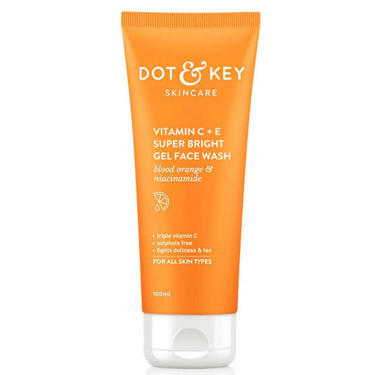 Dot & Key Vitamin C+E Super Bright Gel Face Wash -100 ml