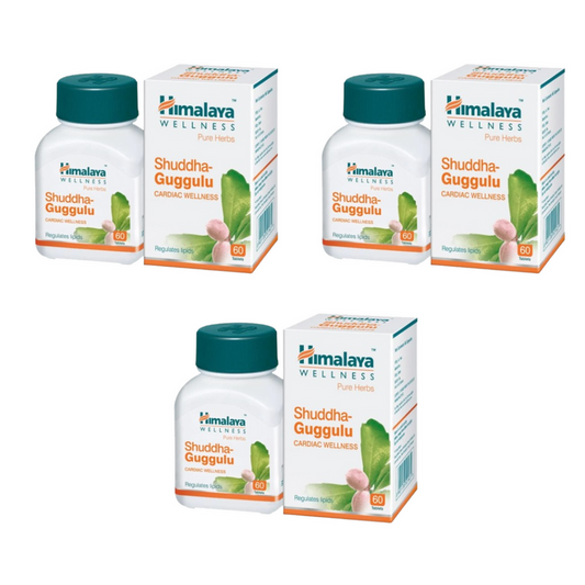 Himalaya Wellness Shuddha Guggulu Regulates Lipids - 60 tabs