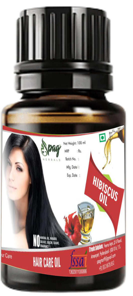 Spag Herbals Hibiscus Herbal Hair Oil -100 ml