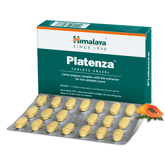 Himalaya Herbals Platenza Tabs -Pack of