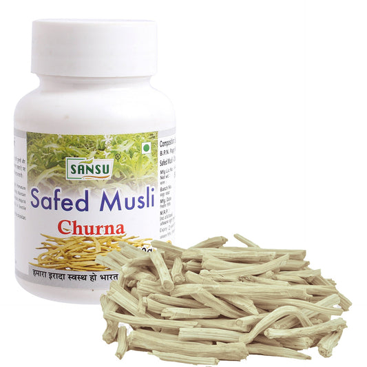 Sansu Safed Musli Powder - 50 gms