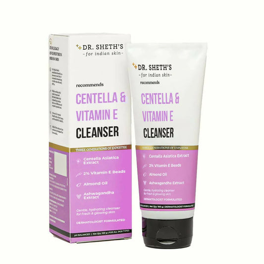 Dr. Sheth's Centella & Vitamin E Cleanser - -100 gm