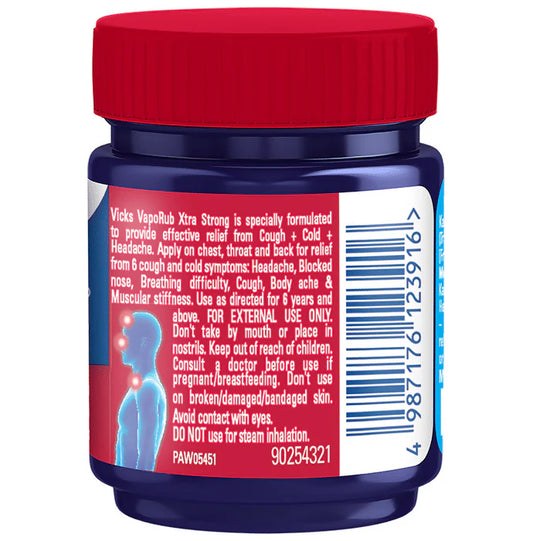 Vicks Vaporub Xtra Strong Balm -25 ml