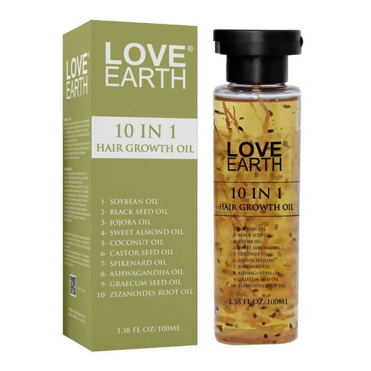 Love Earth 10 In 1 Hair Growth Oil -100 ml