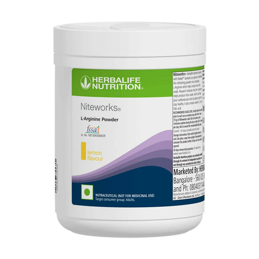 Herbalife Nutrition Niteworks L-Arginine Powder - Lemon Flavor -300 gm