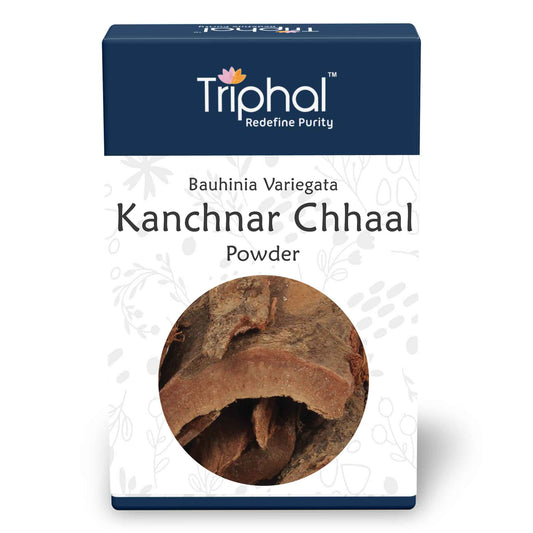 Triphal Kanchnar Bark Powder – Kachnar Chaal Churn – Bauhinia Variegata