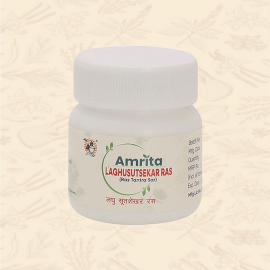 Amrita Laghu Sutshekhar Ras - 60 Tablets