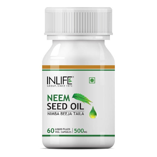 INLIFE Neem Seed Oil Supplement - 60 tabs