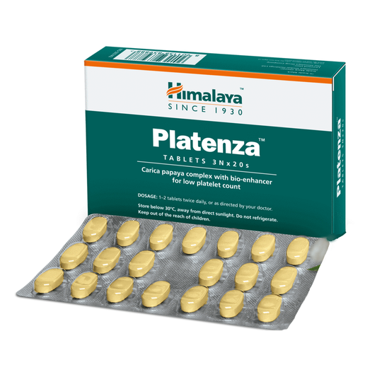 Himalaya Herbals Platenza Tabs -Pack of