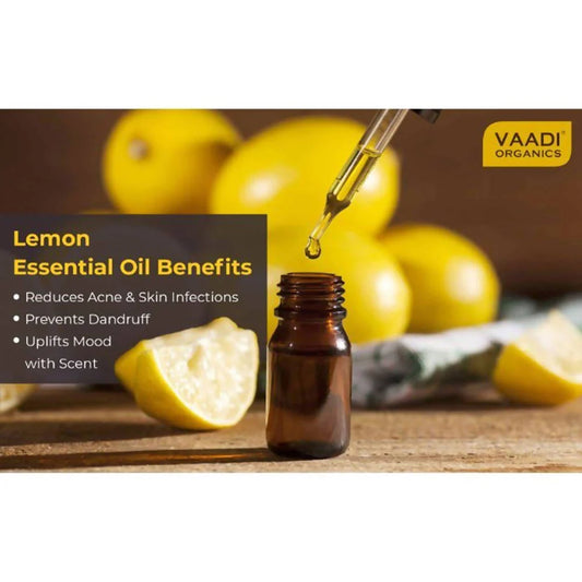 Vaadi Herbals Lemon Oil Therapeutic Grade -10 ML