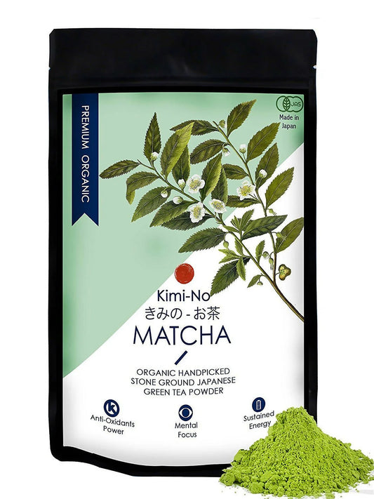 Wishcare Kimino Japanese Organic Premium Grade Matcha Green Tea Powder -50 gm