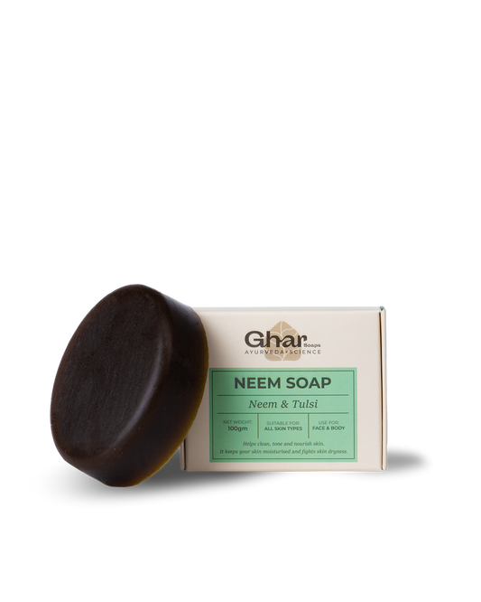 Ghar Neem Soap ( Body Acne Soap ) - 100 gms