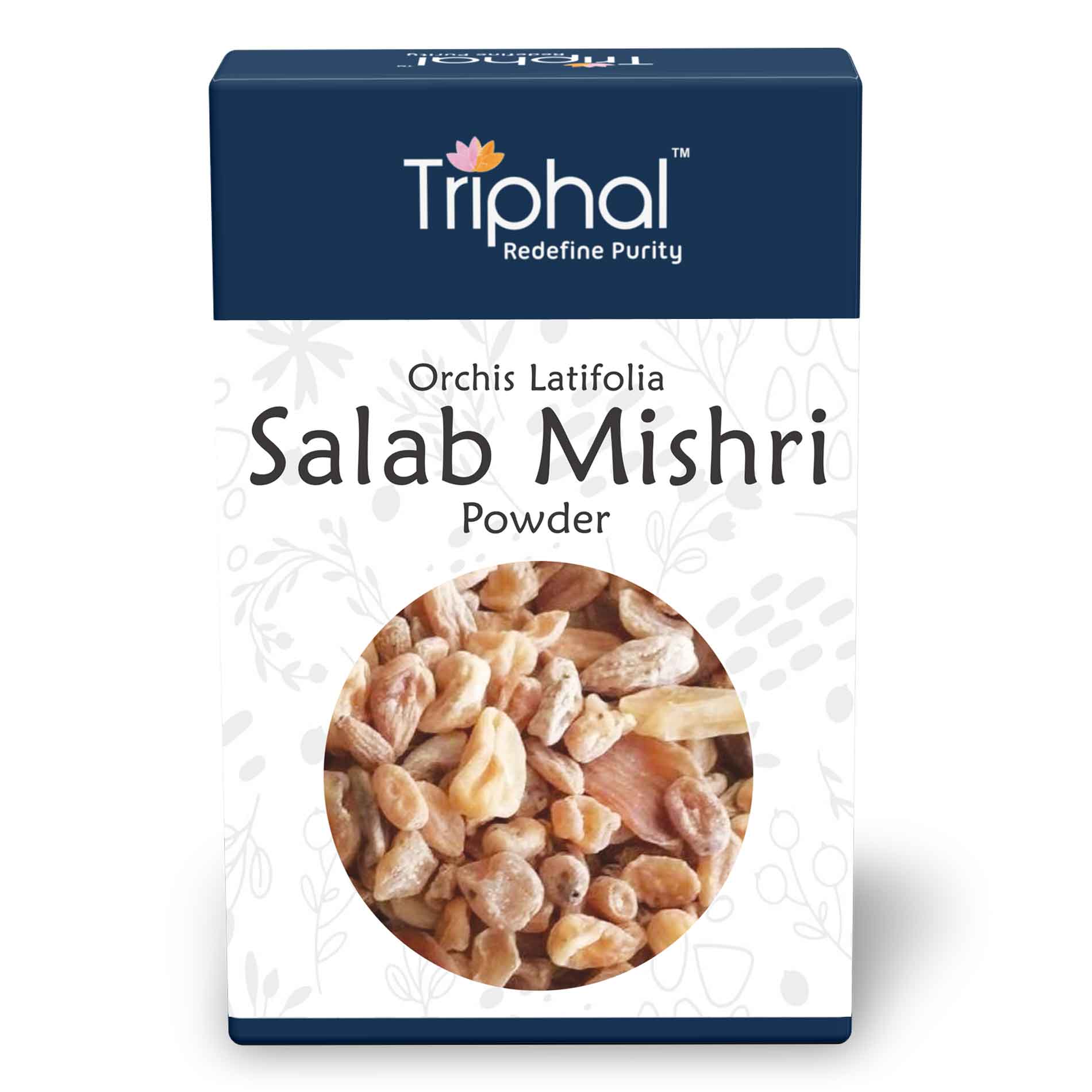 Triphal Salab Mishri Powder – Salam Misri Churn – Orchis Latifolia ...