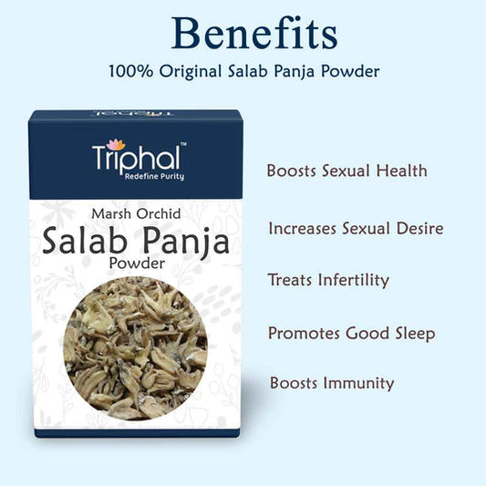 Triphal Salab Punja Powder – Salam Panja Churn – Hatta Haddi – Marsh Orchid