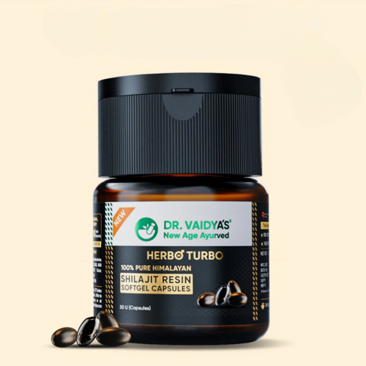 Vaidya's Shilajit Resin Softgel Capsules - 30 Cap