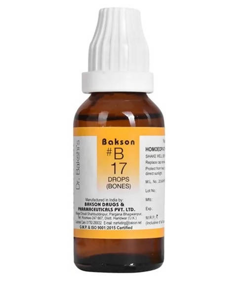 Bakson's Homeopathy B17 Drops - 30 ml