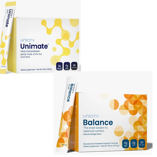 Unicity  Balance and Lemon Unimate -60 pack