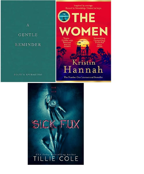 A Gentle Reminder + The Women +  Sick Fux 3 books set combo