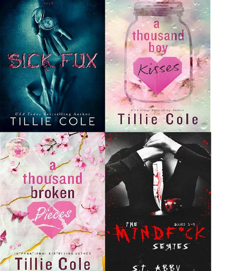 Sick Fux ;  The Mindf*ck Series ;  A Thousand Boy Kisses ;  A Thousand Broken Pieces.. best 4books set