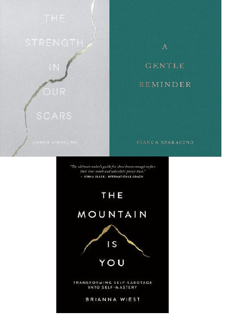 (COMBO PACK) A Gentle Reminder + The Strength In Our Scars +The Mountain Is You(Paperback)