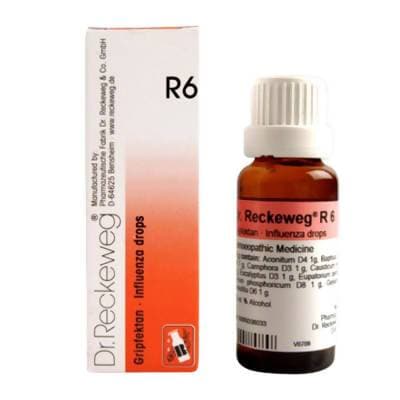 Dr. Reckeweg R6 Gripfektan - Influenza Drops -22 ml