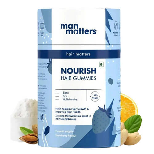 Man Matters Nourish Hair Gummies -60 gummies