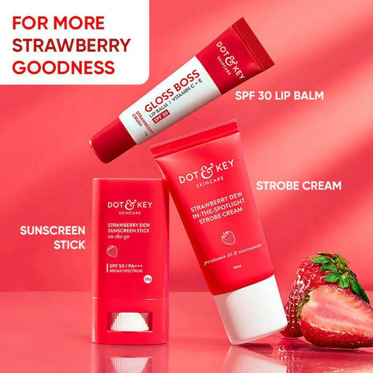 Dot & Key Strawberry Dew Strobe Cream -30 ml