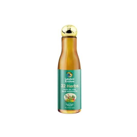 Lakshmi Krishna Naturals 32 Herbs Hair Oil for Hair Regrowth -200 ml