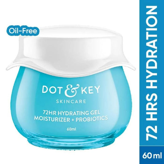 Dot & Key 72 Hr Hydrating Probiotic Face Gel Rice Water -60 ml