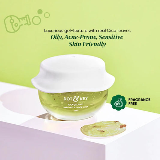 Dot & Key Cica Calming Rapid Acne Relief Face Mask -25 ml