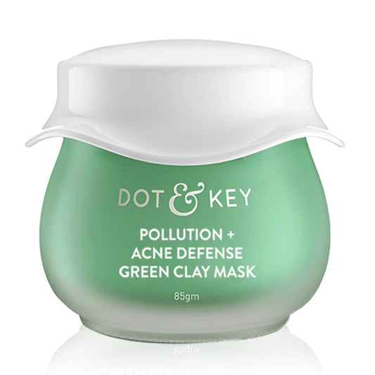 Dot & Key Pollution + Acne Defense Green Clay Face Mask -85 gm