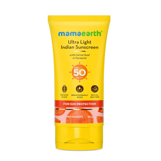 Mamaearth Ultra Light Indian Sunscreen For Sun Protection