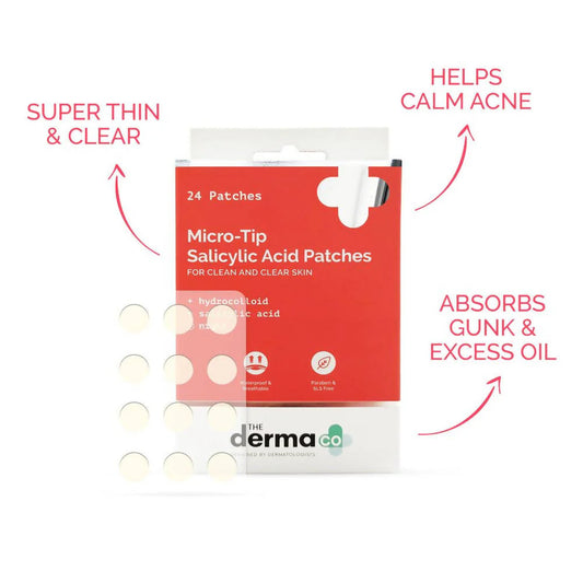 he Derma Co Micro-Tip Salicylic Acid Patches -24 Patches